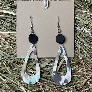 Polymer clay earrings | handmade earrings | lightweight earrings |